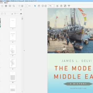 The Modern Middle East 4th by James L. Gelvin