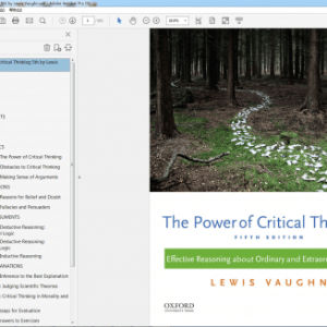 The Power of Critical Thinking 5th by Lewis Vaughn