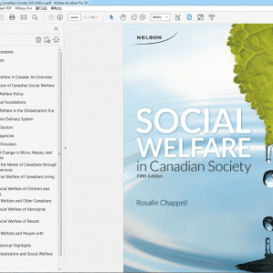Social Welfare in Canadian Society 5th Edition