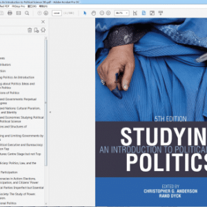 Studying Politics An Introduction to Political Science 5th Edition
