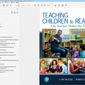 Teaching Children to Read The Teacher Makes the Difference 8th Edition