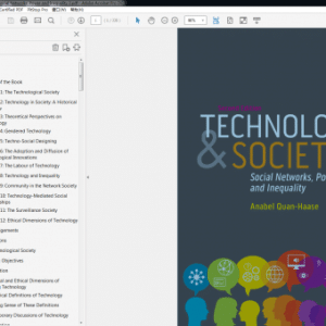 Technology and Society Social Networks, Power and Inequality 2nd