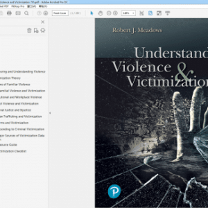 Understanding Violence and Victimization 7th