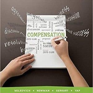 Compensation 5th Canadian Edition by Milkovich, Newman